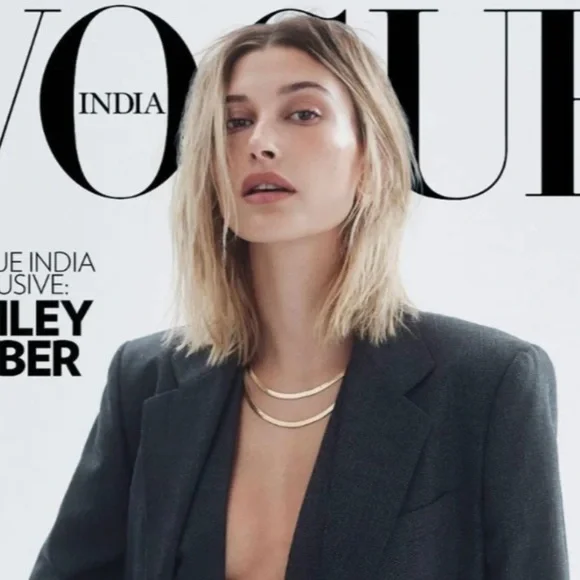 24k gold plated herringbone layering necklace authentic, Brand NEW! trending 22’ - Picture 4 of 14